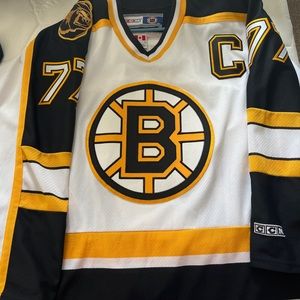 CCM Authentic Boston Bruins Ray Bourque #77 Jersey Size Large (L)